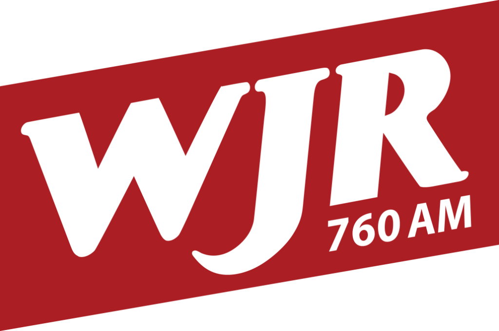 WJR 760 AM Radio Station Logo